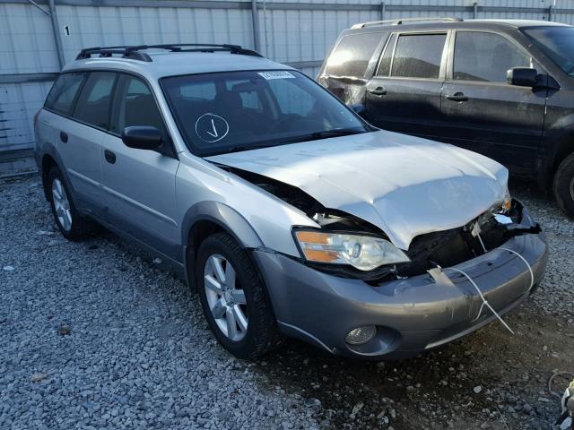 4S4BP61C967321501 - 2006 SUBARU LEGACY OUT SILVER photo 1