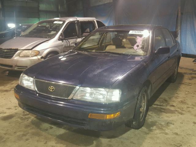 4T1BF12B9VU197113 - 1997 TOYOTA AVALON XL BLUE photo 2