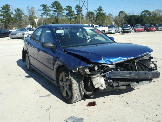 1YVHP80C165M05278 - 2006 MAZDA 6 I BLUE photo 1