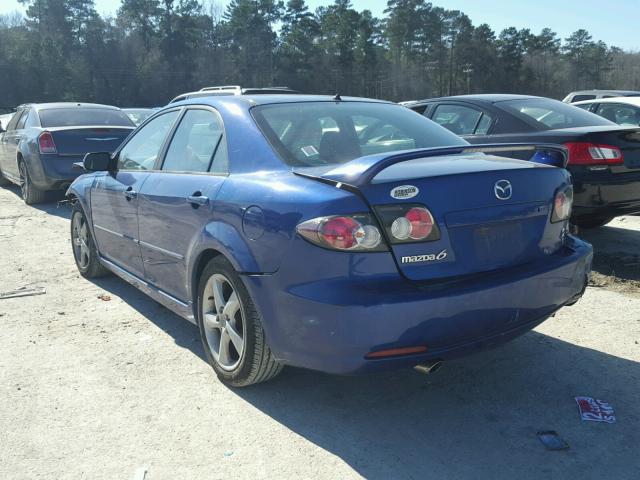 1YVHP80C165M05278 - 2006 MAZDA 6 I BLUE photo 3