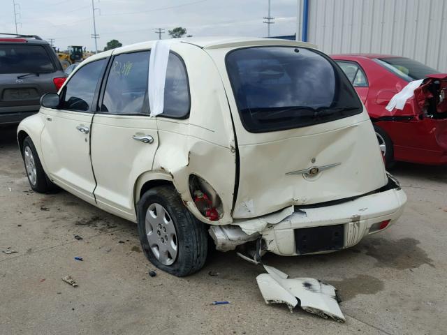 3A4FY48B46T246118 - 2006 CHRYSLER PT CRUISER WHITE photo 3