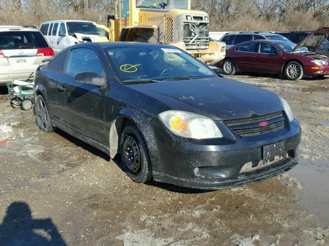 1G1AP11P067677687 - 2006 CHEVROLET COBALT SS BLACK photo 1