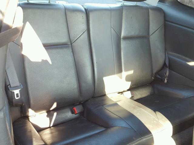 1G1AP11P067677687 - 2006 CHEVROLET COBALT SS BLACK photo 6