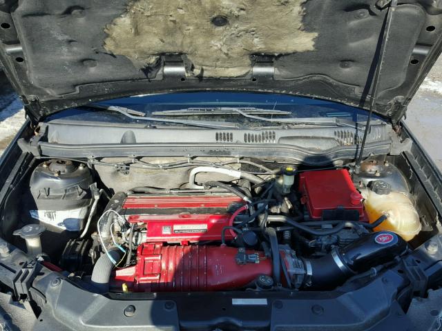 1G1AP11P067677687 - 2006 CHEVROLET COBALT SS BLACK photo 7