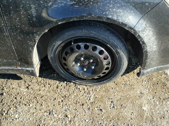 1G1AP11P067677687 - 2006 CHEVROLET COBALT SS BLACK photo 9