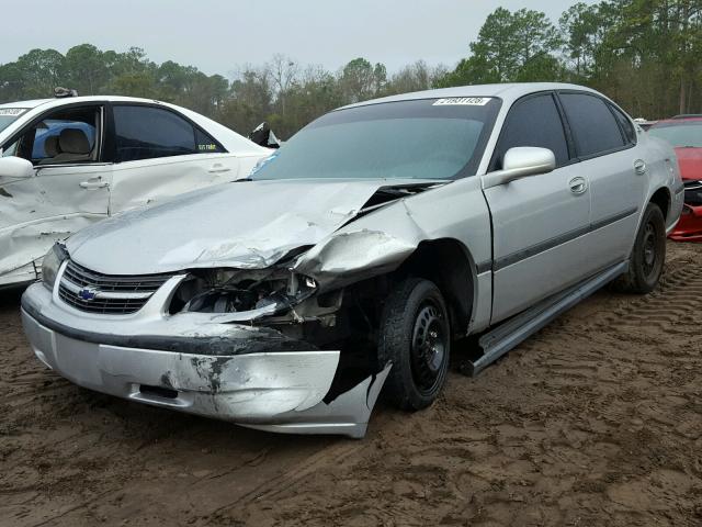 2G1WF55E0Y9326367 - 2000 CHEVROLET IMPALA SILVER photo 2