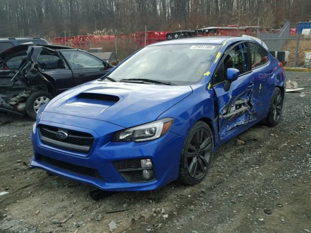 JF1VA1J69H9825303 - 2017 SUBARU WRX LIMITE BLUE photo 2