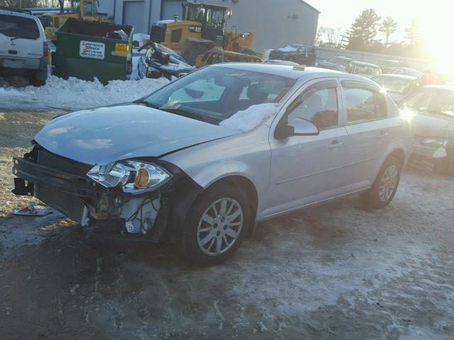 1G1AD5F57A7122851 - 2010 CHEVROLET COBALT 1LT GRAY photo 2