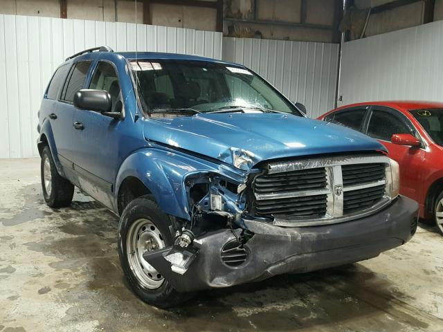 1D4HB38NX5F608937 - 2005 DODGE DURANGO ST BLUE photo 1