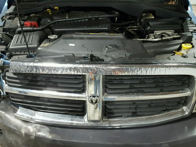 1D4HB38NX5F608937 - 2005 DODGE DURANGO ST BLUE photo 7