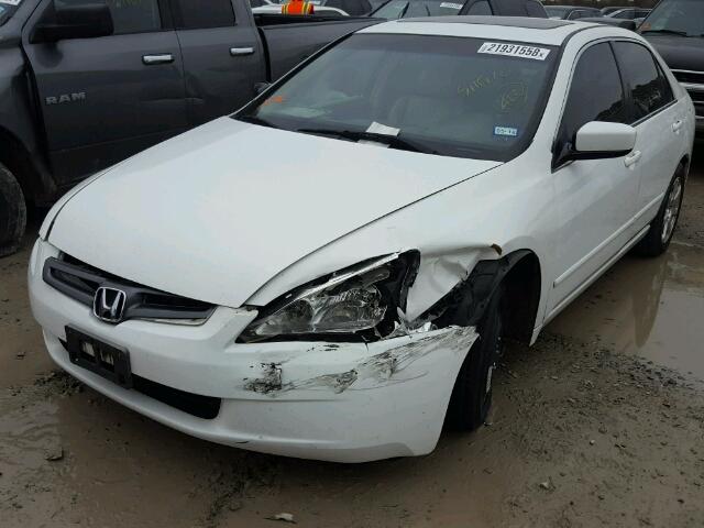 1HGCM66503A059282 - 2003 HONDA ACCORD EX WHITE photo 2