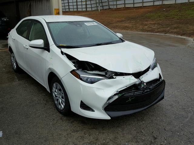 5YFBURHE4HP600720 - 2017 TOYOTA COROLLA L WHITE photo 1