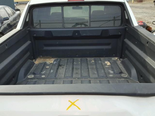 2HJYK16547H527949 - 2007 HONDA RIDGELINE WHITE photo 6