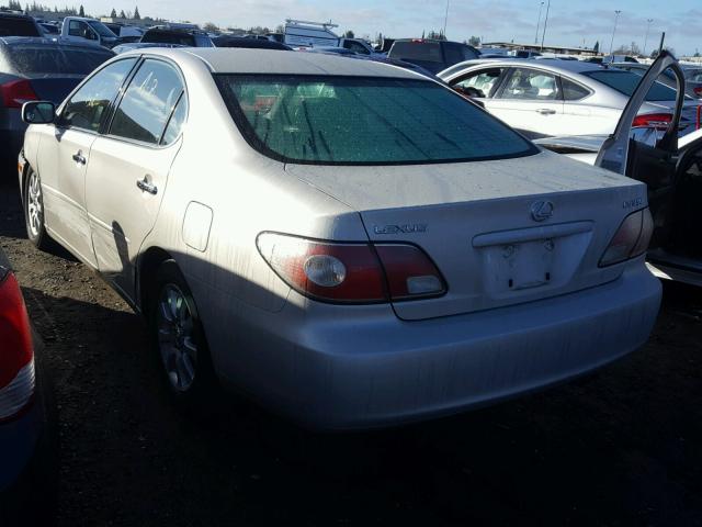 JTHBA30G845016555 - 2004 LEXUS ES 330 SILVER photo 3