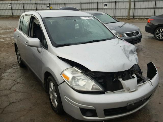 3N1BC13E58L400201 - 2008 NISSAN VERSA S SILVER photo 1