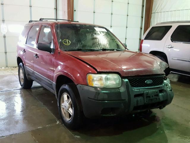 1FMYU92174KA42916 - 2004 FORD ESCAPE XLS MAROON photo 1