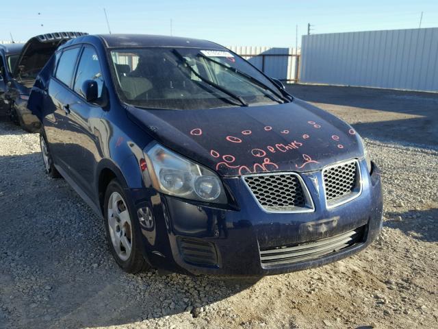 5Y2SP67849Z471502 - 2009 PONTIAC VIBE BLUE photo 1