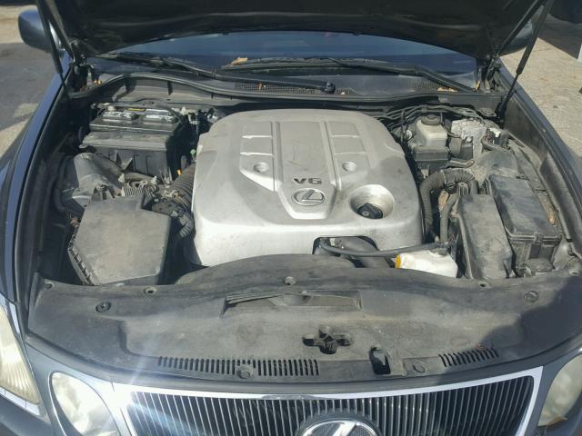 JTHCH96S460008855 - 2006 LEXUS GS GENERAT GRAY photo 7