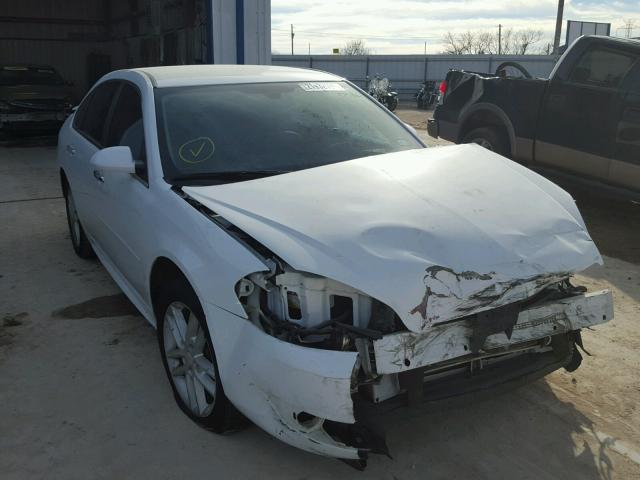 2G1WC5E30D1202566 - 2013 CHEVROLET IMPALA LTZ WHITE photo 1