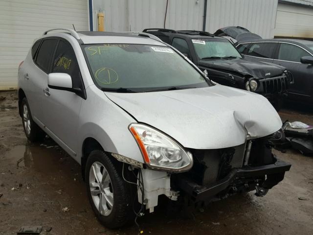 JN8AS5MTXCW302627 - 2012 NISSAN ROGUE S SILVER photo 1