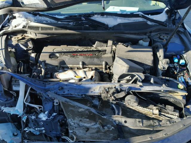 4T4BE46K57R010778 - 2007 TOYOTA CAMRY NEW BLUE photo 7