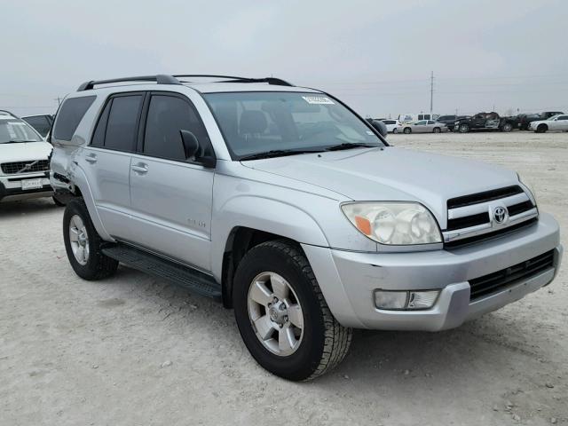 JTEBU14R958030632 - 2005 TOYOTA 4RUNNER SR SILVER photo 1