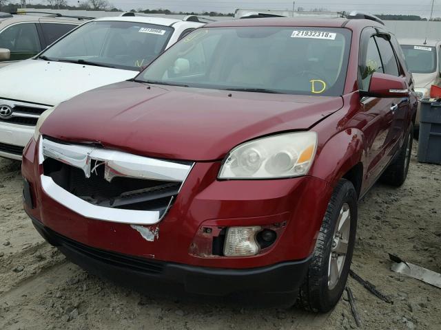 5GZER23788J266600 - 2008 SATURN OUTLOOK XR BURGUNDY photo 2