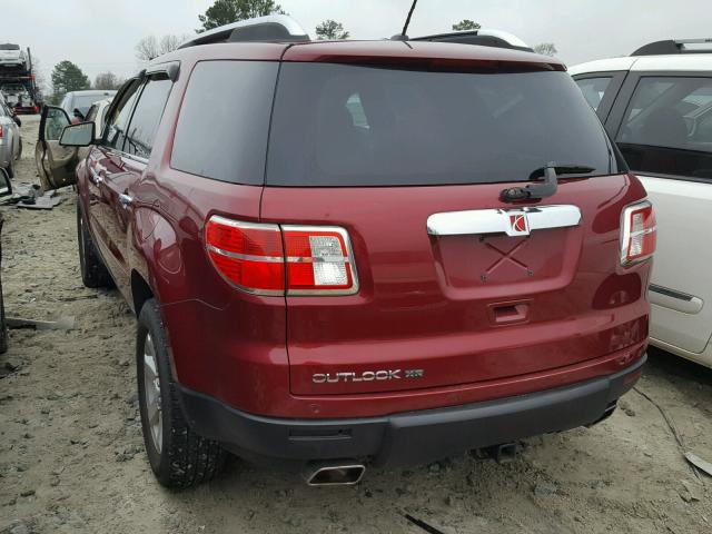5GZER23788J266600 - 2008 SATURN OUTLOOK XR ბურგუნდია ფოტო 3