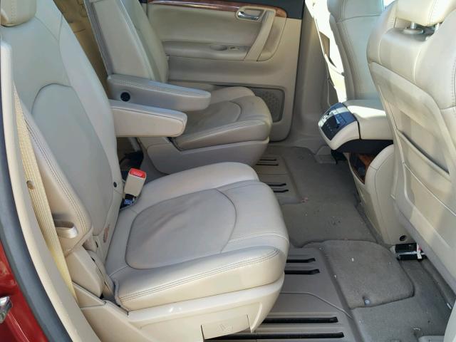 5GZER23788J266600 - 2008 SATURN OUTLOOK XR ბურგუნდია ფოტო 6