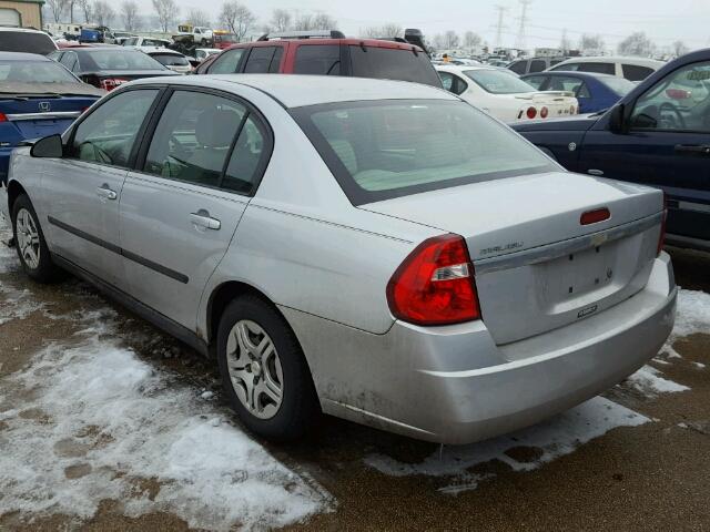 1G1ZS52F65F141927 - 2005 CHEVROLET MALIBU SILVER photo 3