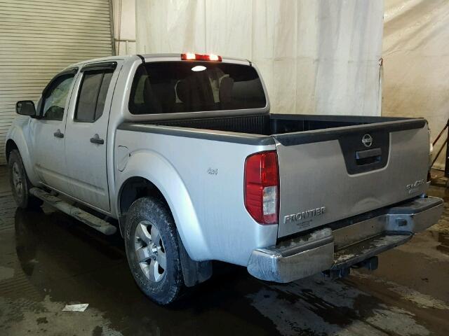 1N6AD0EV2DN731886 - 2013 NISSAN FRONTIER S SILVER photo 3