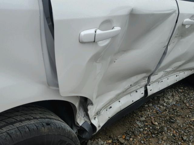 2FMDK4JC7ABA82882 - 2010 FORD EDGE SEL WHITE photo 9