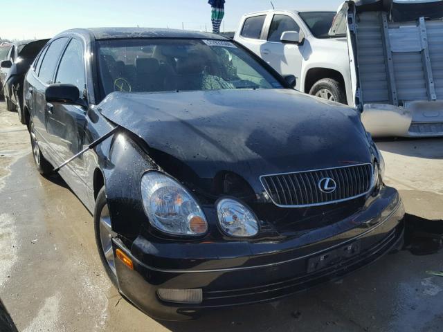 JT8BD69S620153701 - 2002 LEXUS GS 300 BLACK photo 1