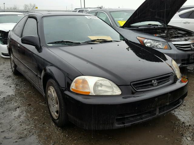 1HGEJ8245VL000441 - 1997 HONDA CIVIC EX BLACK photo 1