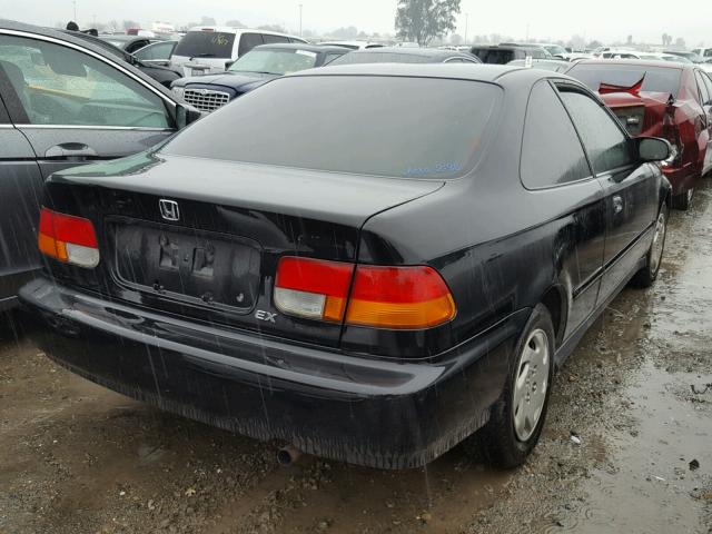 1HGEJ8245VL000441 - 1997 HONDA CIVIC EX შავი ფოტო 4