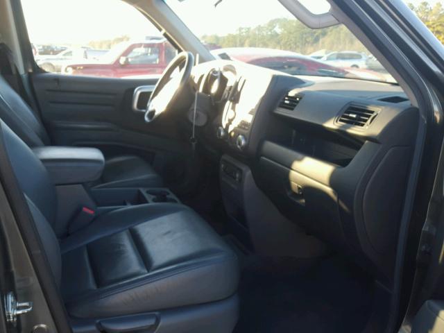 2HJYK16538H514112 - 2008 HONDA RIDGELINE GRAY photo 5