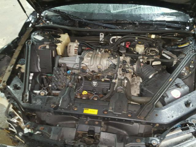 1G2WR12181F109207 - 2001 PONTIAC GRAND PRIX BLACK photo 7