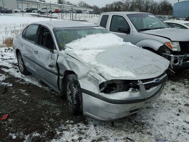 2G1WF55E619190543 - 2001 CHEVROLET IMPALA SILVER photo 1