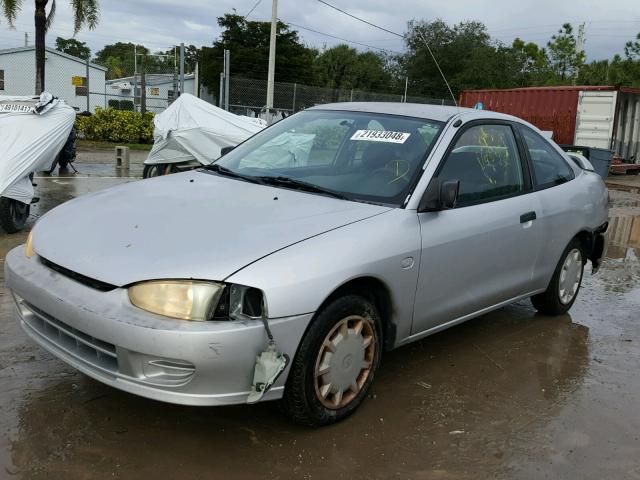 JA3AY11A31U043797 - 2001 MITSUBISHI MIRAGE DE SILVER photo 2