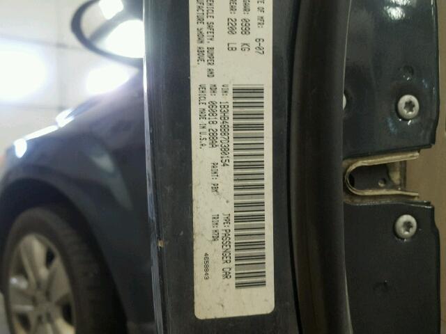 1B3HB48B87D380154 - 2007 DODGE CALIBER SX BLUE photo 10