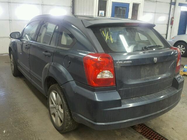 1B3HB48B87D380154 - 2007 DODGE CALIBER SX BLUE photo 3