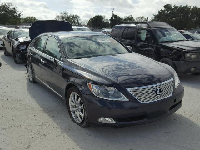 JTHBL46F075048077 - 2007 LEXUS LS 460 BLUE photo 1