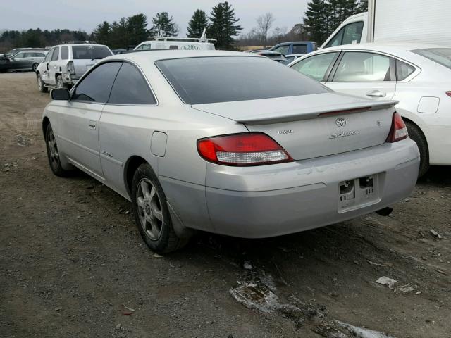 2T1CF28PXYC389627 - 2000 TOYOTA CAMRY SOLA SILVER photo 3