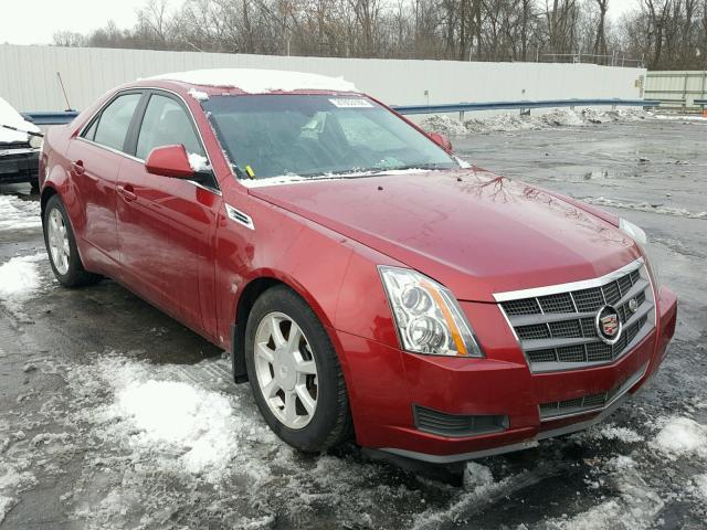 1G6DG577990170872 - 2009 CADILLAC CTS BURGUNDY photo 1