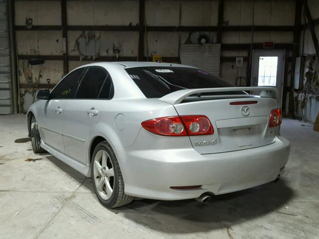 1YVFP84C445N78162 - 2004 MAZDA 6 I SILVER photo 3