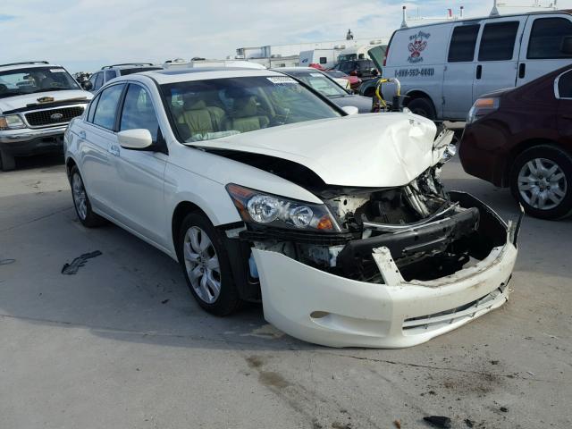 1HGCP3F81AA028989 - 2010 HONDA ACCORD EXL WHITE photo 1