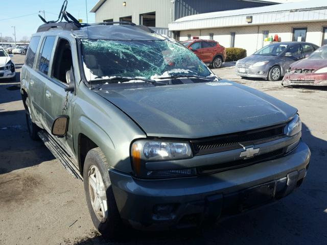 1GNET16S736126506 - 2003 CHEVROLET TRAILBLAZE GREEN photo 1