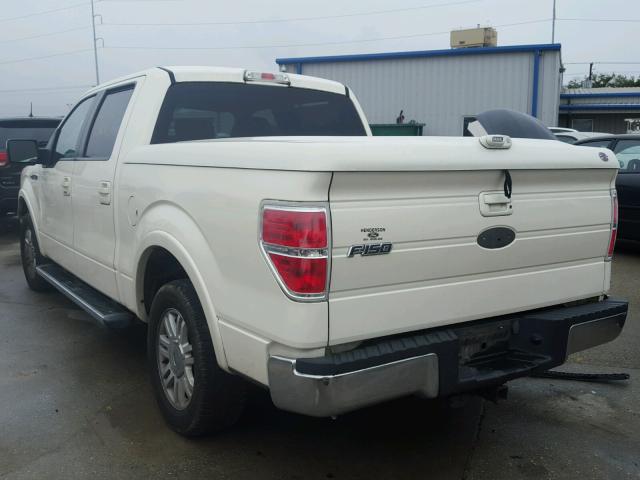 1FTPW12V19FB16295 - 2009 FORD F150 SUPER WHITE photo 3