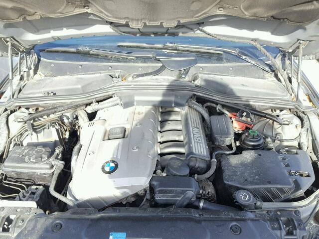 WBANF335X7CS41888 - 2007 BMW 525 XI Gris photo 7