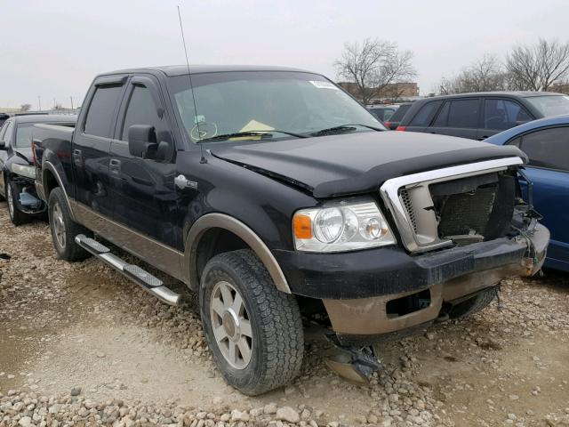 1FTPW14565KE19068 - 2005 FORD F150 SUPER BLACK photo 1